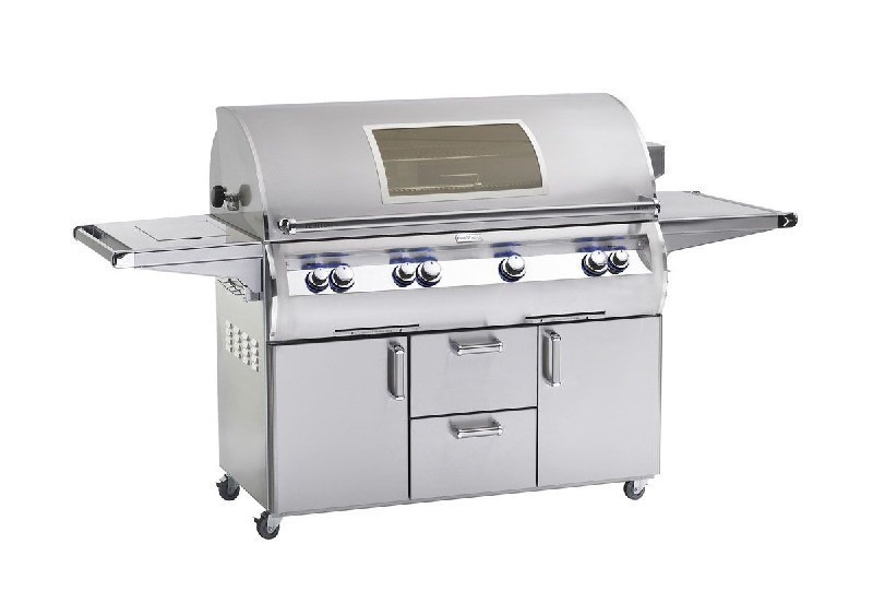 FIRE MAGIC GRILLS E1060S-8A-62-W ECHELON DIAMOND 36 INCH PORTABLE GRILL WITH ANALOG THERMOMETER AND VIEW WINDOW