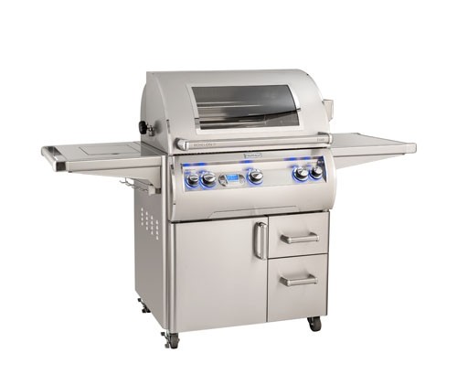 FIRE MAGIC GRILLS E660S-81-62-W ECHELON DIAMOND 30 INCH PORTABLE GRILL WITH DIGITAL THERMOMETER AND VIEW WINDOW
