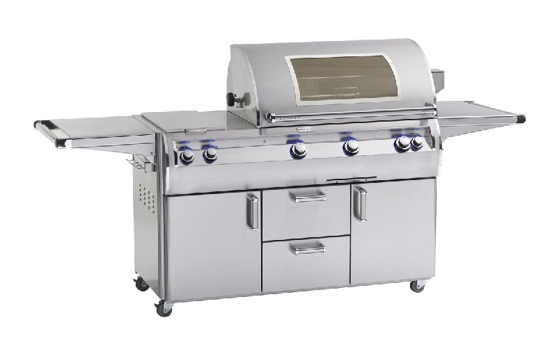 FIRE MAGIC GRILLS E790S-8A-71-W ECHELON DIAMOND 36 INCH FREE-STANDING GRILL WITH ANALOG THERMOMETER AND VIEW WINDOW