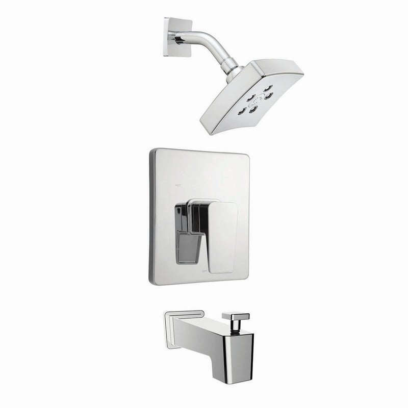 SPEAKMAN SLV-2403 KUBOS TRIM, SHOWER AND TUB COMBINATION