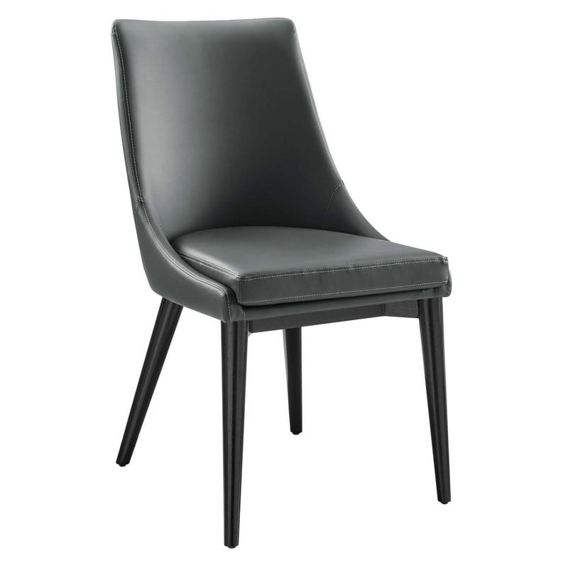 MODWAY EEI-2226 VISCOUNT 19 INCH VEGAN LEATHER DINING CHAIR