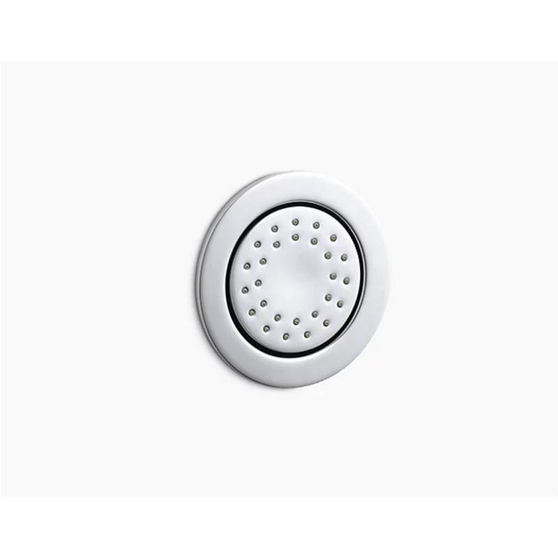 KOHLER K-8013-AK WATER TILE  ROUND SINGLE-FUNCTION 27-NOZZLE BODY SPRAY 2.0 GPM WITH STIMULATING SPRAY AND KATALYST  AIR-INDUCTION TECHNOLOGY