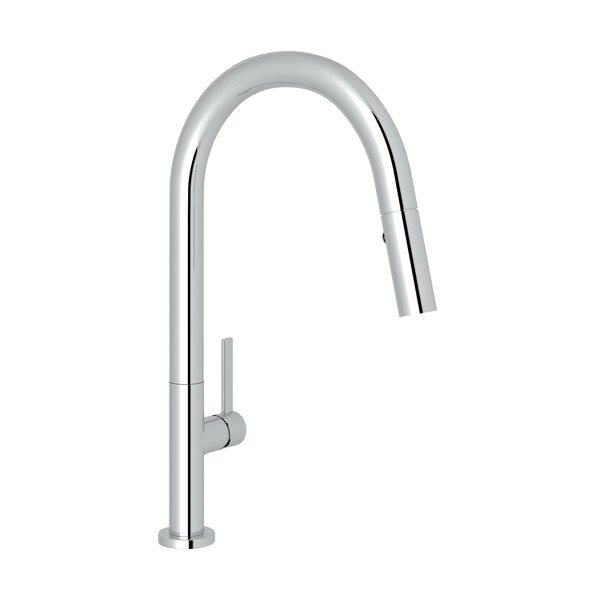 ROHL R7581LM-2 MODERN LUX PULL-DOWN KITCHEN FAUCET WITH METAL LEVER HANDLE