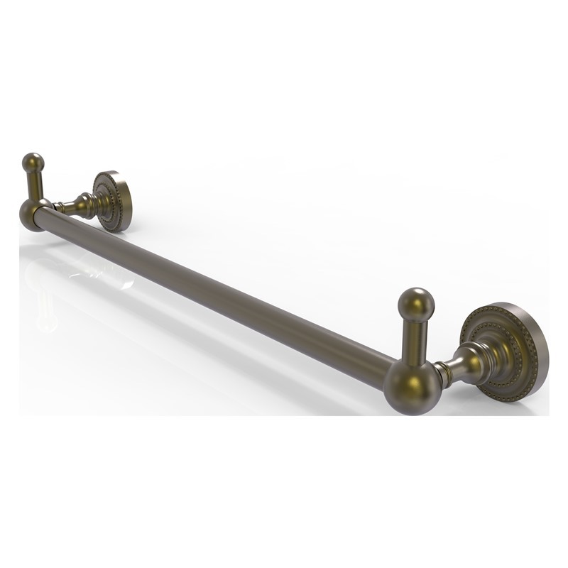 ALLIED BRASS DT-41-18-PEG DOTTINGHAM 20 1/4 INCH TOWEL BAR WITH INTEGRATED PEGS