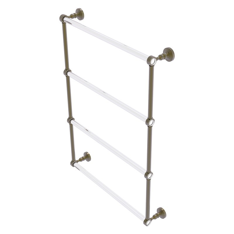 ALLIED BRASS PG-28-24 PACIFIC GROVE 26 1/4 INCH 4 TIER LADDER TOWEL BAR