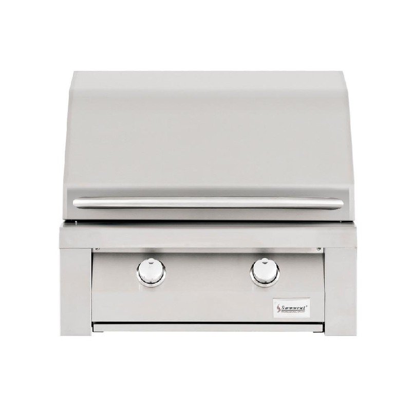 SUMMERSET SBG30-NG BUILDER 30 INCH BUILT-IN NATURAL GRILL WITH STANDARD BURNERS - STAINLESS STEEL