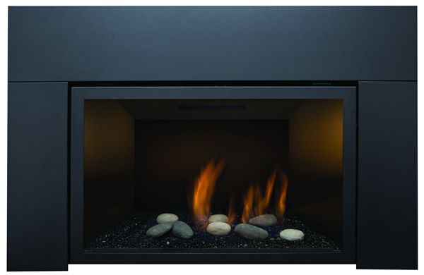 SIERRA FLAME ABBOT-30-BLK-26 26 INCH STANDARD 3-SIDED BLACK SURROUND FOR ABBOT SERIES