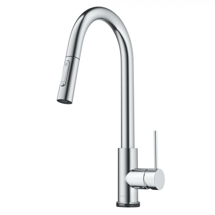 KRAUS KTF-3104 OLETTO CONTEMPORARY SINGLE-HANDLE TOUCH KITCHEN SINK FAUCET WITH PULL DOWN SPRAYER