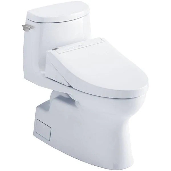 TOTO MW6143084CUFG#01 CARLYLE II 1G - WASHLET+ C5 ONE-PIECE TOILET, 1.0 GPF