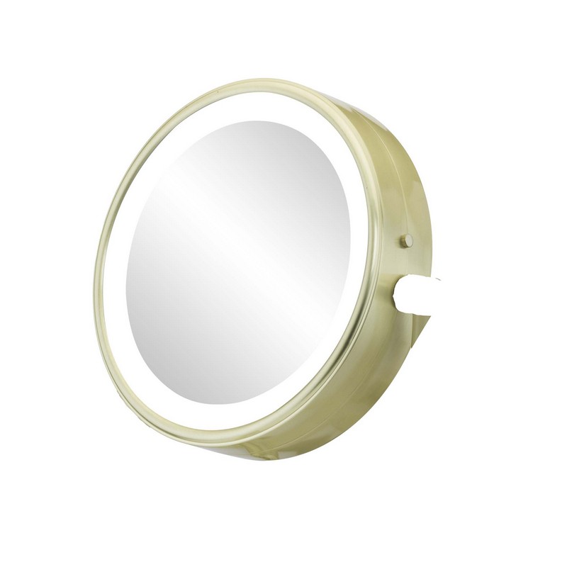 APTATIONS 745-945137L KIMBALL & YOUNG 9 INCH OPTIONAL LENS FOR NEOMODERN LED LIGHTED MIRROR IN BRUSHED BRASS