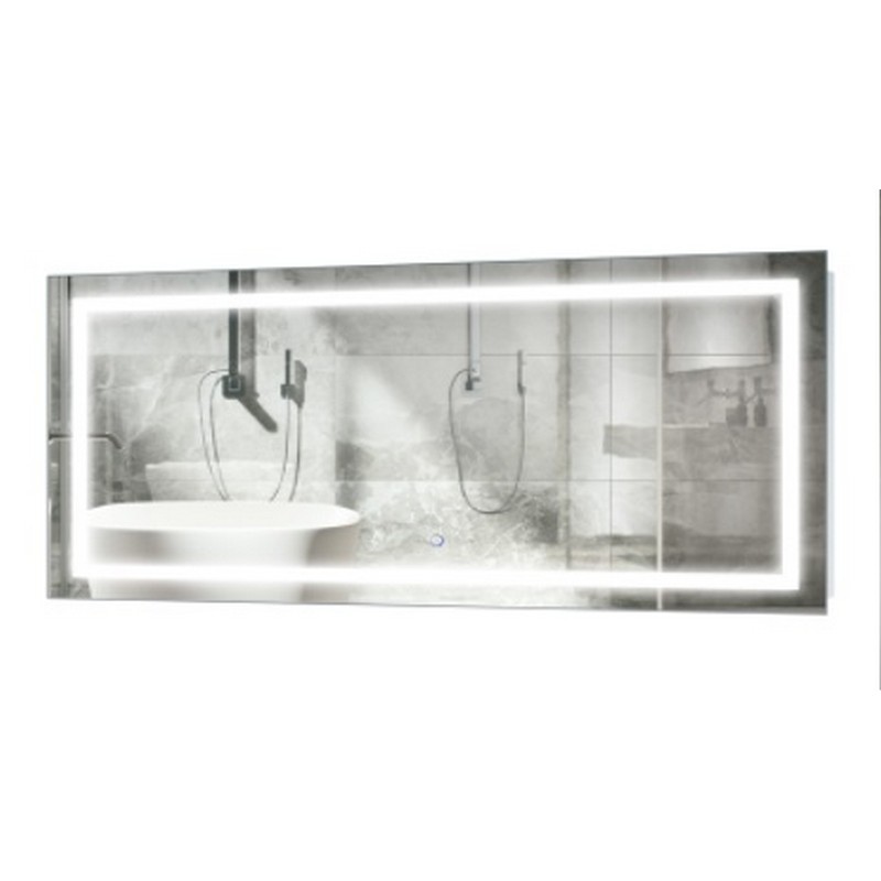 KRUGG ICON4824 ICON 48 INCH X 24 INCH LED BATHROOM MIRROR WITH DIMMER AND DEFOGGER