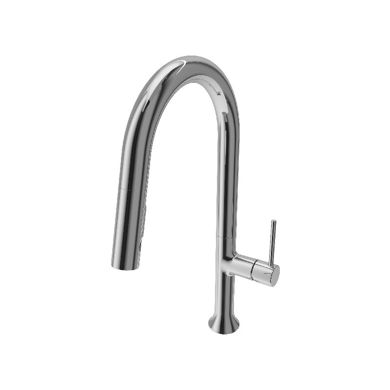 BOCCHI 2026 0001 TRONTO 2.0 16 1/2 INCH SINGLE HANDLE PULL-DOWN KITCHEN FAUCET