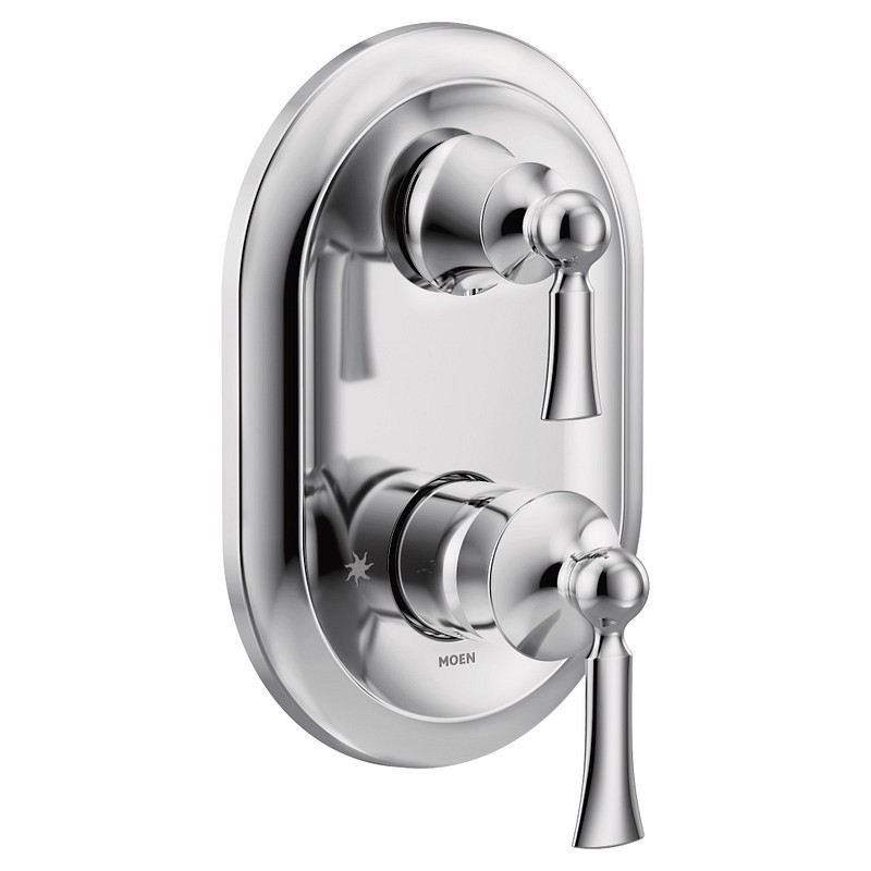 MOEN UT5500 WYNFORD 6 3/8 INCH M-CORE 3-SERIES WITH INTEGRATED TRANSFER VALVE TRIM