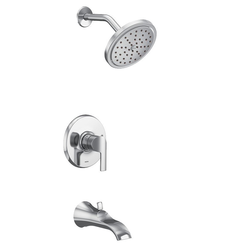 MOEN UTS2203EP DOUX M-CORE 2-SERIES 1.75 GPM SINGLE HANDLE TUB AND SHOWER FAUCET