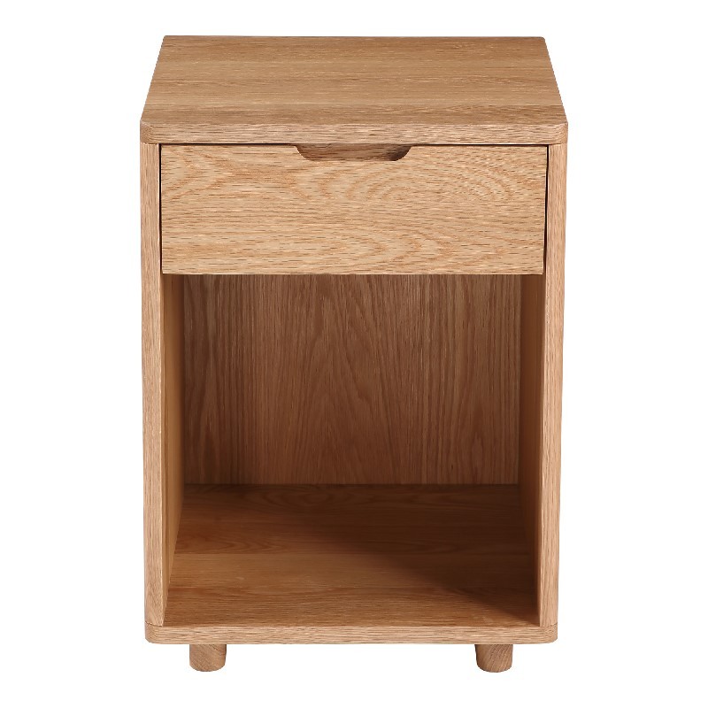 MOE'S HOME COLLECTION BC-1104-24 OSAMU 17 INCH NIGHT STAND - OAK