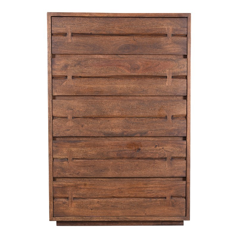 MOE'S HOME COLLECTION VE-1045-03 MADAGASCAR 36 INCH CHEST - BROWN