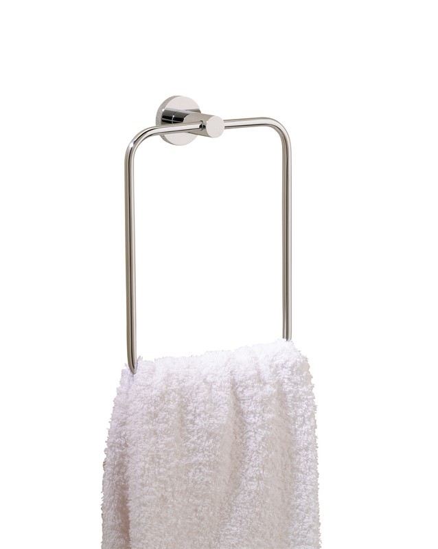 VALSAN 67542 PORTO 6 1/8 INCH CONTEMPORARY LARGE TOWEL RING