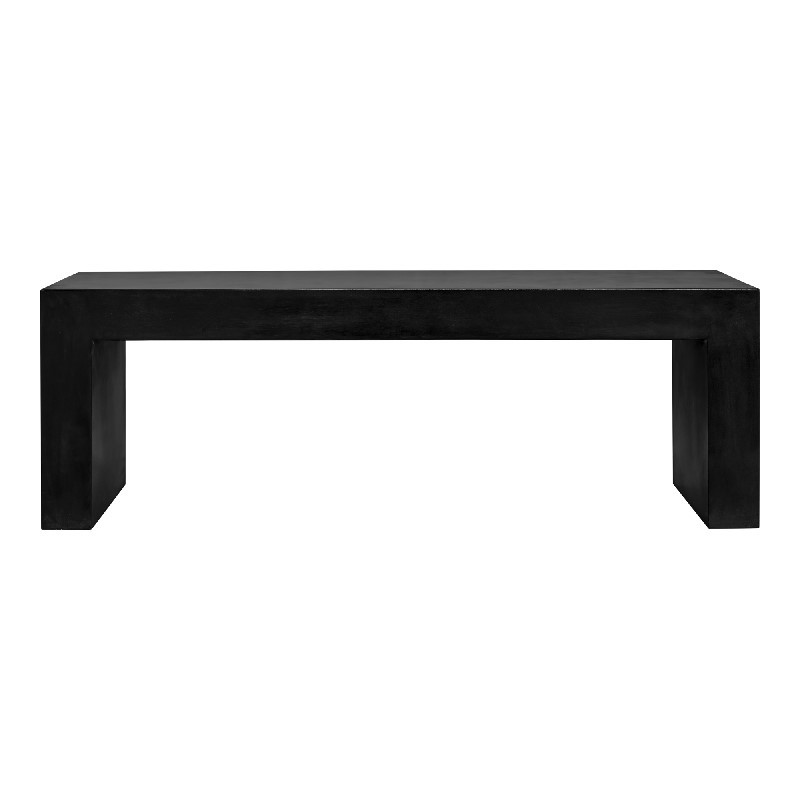 MOE'S HOME COLLECTION BQ-1005 LAZARUS 55 1/4 INCH OUTDOOR BENCH, SMALL