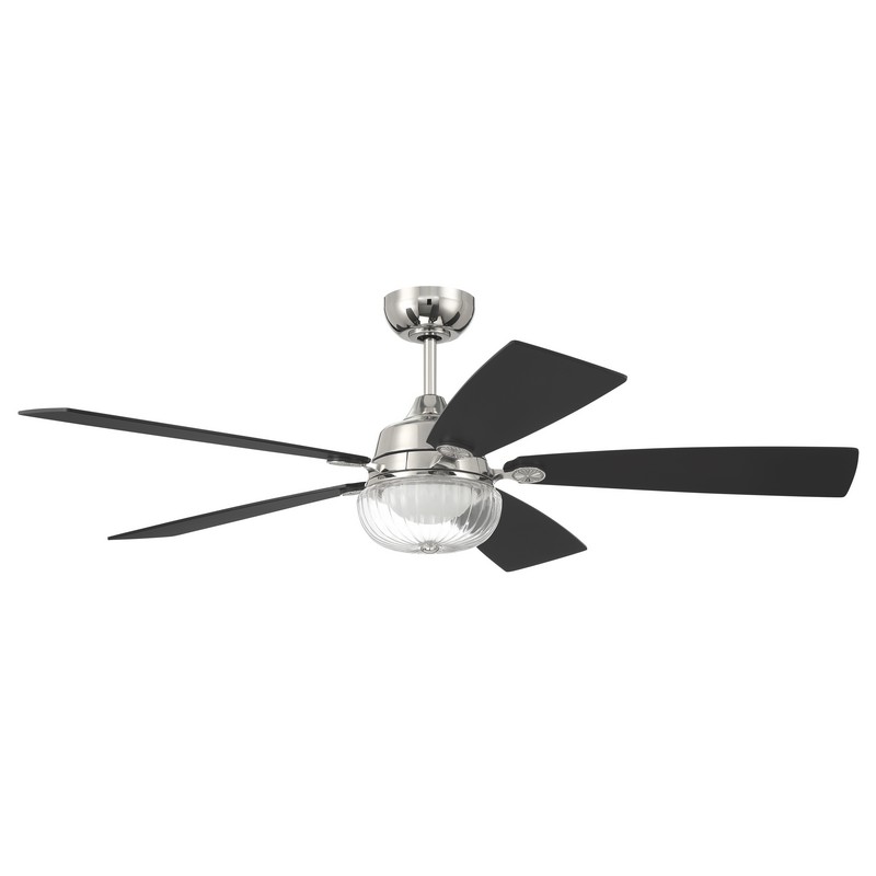 CRAFTMADE CHS525 CHANDLER 52 INCH 1 LIGHT LED DUAL MOUNT CEILING FAN WITH BLADES INCLUDED