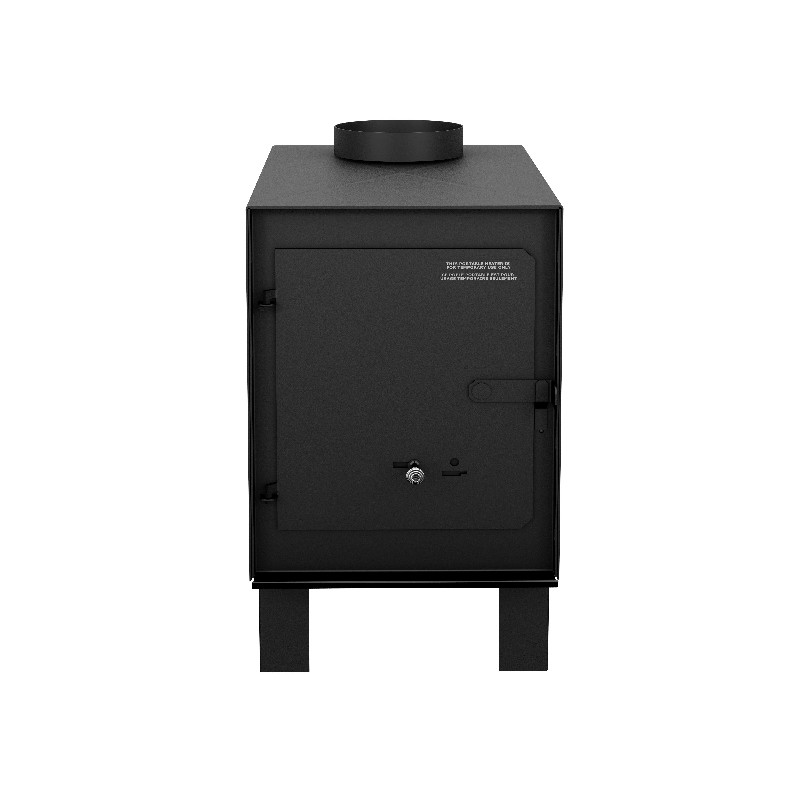 DROLET DB00400 12 5/8 INCH FREE STANDING HUNTER STOVE