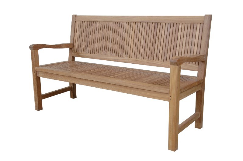 ANDERSON TEAK BH-2059 CHESTER 59 INCH 3-SEATER BENCH