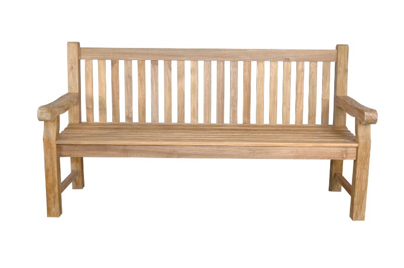 ANDERSON TEAK BH-706S DEVONSHIRE 72 INCH 4-SEATER EXTRA THICK BENCH