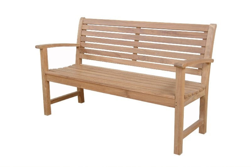 ANDERSON TEAK BH-7359 VICTORIA 59 INCH 3-SEATER BENCH