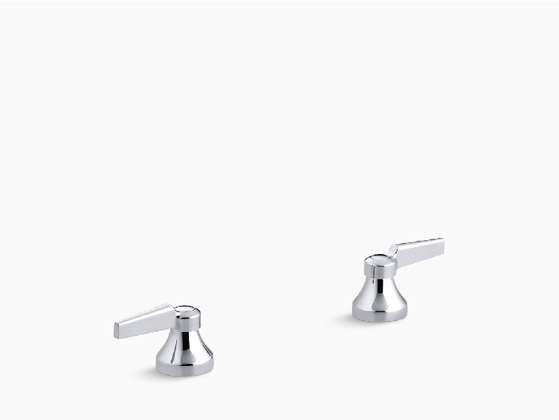KOHLER K-16012-4-CP TRITON 1 3/4 INCH LEVER HANDLES FOR WIDESPREAD BASE FAUCET - POLISHED CHROME