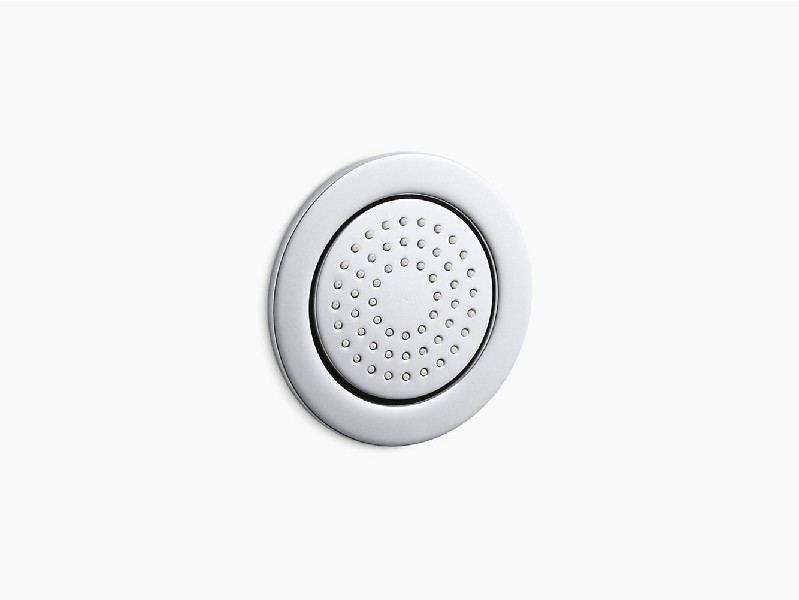 KOHLER K-8014 WATERTILE ROUND 4 7/8 INCH 54-NOZZLE BODY SPRAY WITH SOOTHING SPRAY