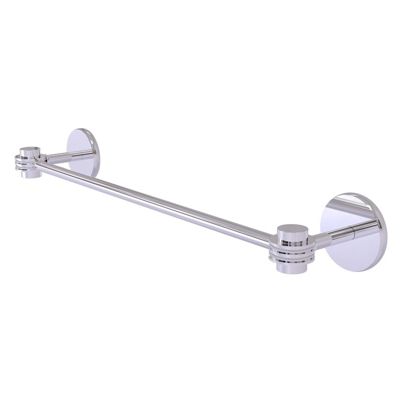 ALLIED BRASS 7131D/30 SATELLITE ORBIT ONE 32 1/2 INCH TOWEL BAR WITH DOTTED ACCENTS