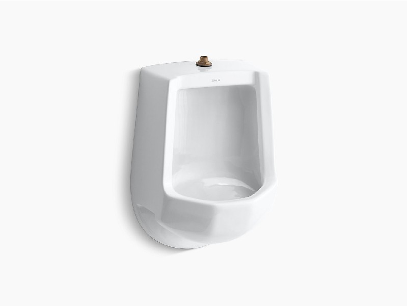 KOHLER K-4989-T FRESHMAN 16 1/4 INCH WALL MOUNT SIPHON-JET URINAL WITH TOP SPUD