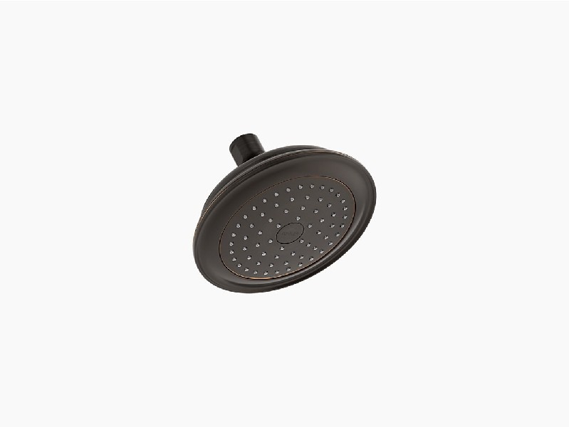 KOHLER K-72773 ARTIFACTS 6 INCH 2.5 GPM SINGLE-FUNCTION SHOWER HEAD WITH KATALYST AIR-INDUCTION TECHNOLOGY