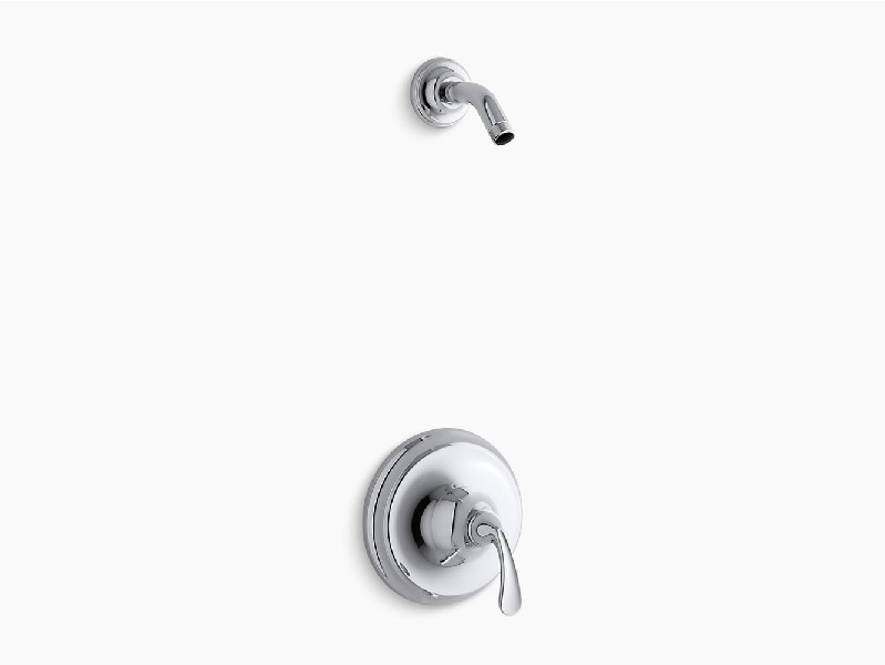 KOHLER K-TLS10276-4 FORTE 2.5 GPM RITE-TEMP SHOWER VALVE TRIM WITH LEVER HANDLE AND LESS SHOWER HEAD