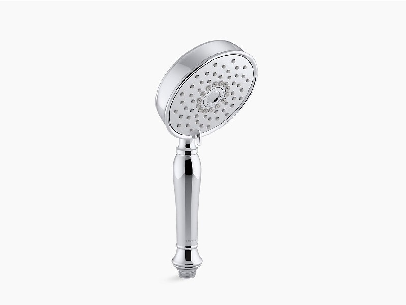 KOHLER K-22163-G BANCROFT 5 1/4 INCH 1.75 GPM MULTI-FUNCTION HAND SHOWER WITH KATALYST AIR INDUCTION TECHNOLOGY