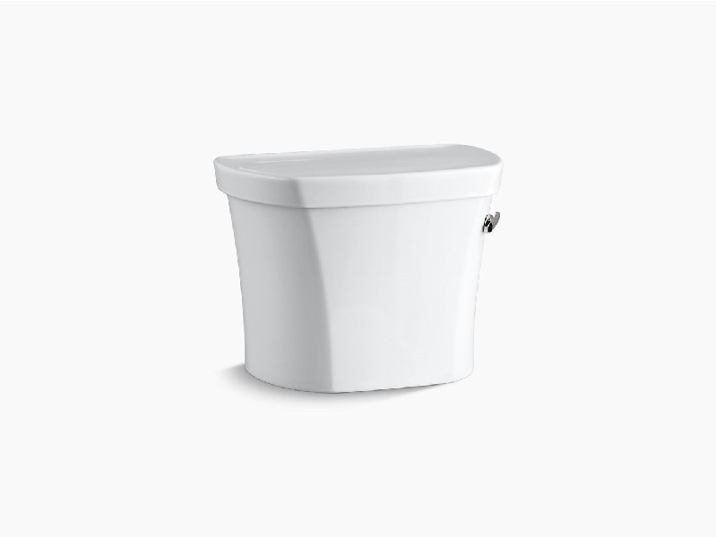 KOHLER K-4841-RA WELLWORTH 1.28 GPF TOILET TANK WITH RIGHT-HAND TRIP LEVER FOR 14 INCH ROUGH-IN