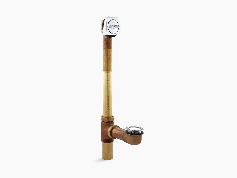 KOHLER K-7167 CLEARFLO ADJUSTABLE POP-UP DRAIN WITH HIGH VOLUME AND TAILPIECE