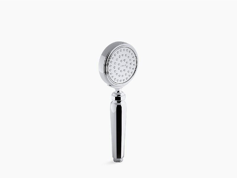 KOHLER K-72776-G ARTIFACTS 3 5/8 INCH 1.75 GPM SINGLE-FUNCTION HAND SHOWER WITH KATALYST AIR INDUCTION TECHNOLOGY
