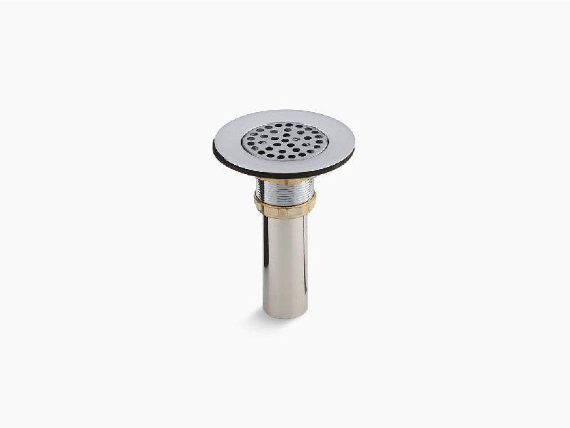 KOHLER K-8807 4 1/2 INCH BRASS SINK DRAIN AND STRAINER WITH TAILPIECE FOR 3 1/2 INCH TO 4 INCH OUTLET