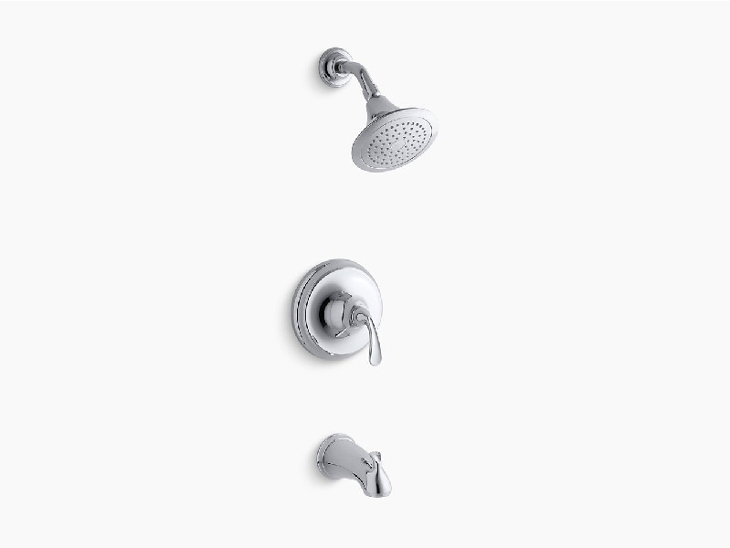 KOHLER K-TS10274-4 FORTE 2.5 GPM RITE-TEMP BATH AND SHOWER TRIM WITH NPT SPOUT AND SHOWER HEAD