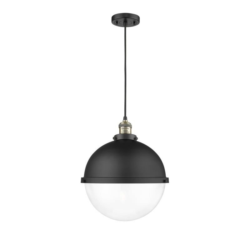 INNOVATIONS LIGHTING 201C-HFS-122 HAMPDEN FRANKLIN RESTORATION 12 7/8 INCH 1 LIGHT CEILING MOUNT PENDANT