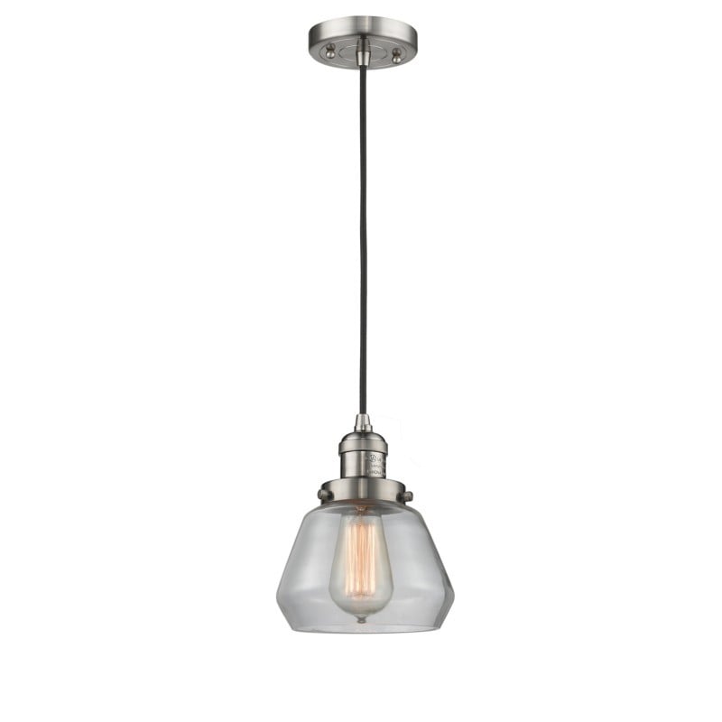 INNOVATIONS LIGHTING 201C-G172 FRANKLIN RESTORATION FULTON 7 INCH ONE LIGHT MINI PENDANT