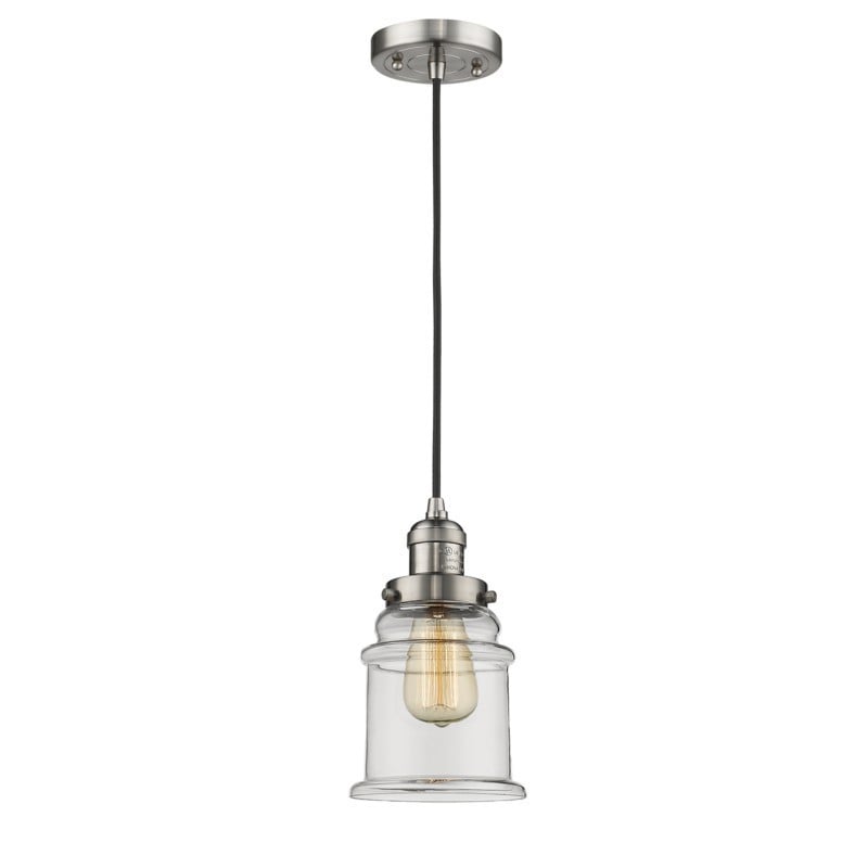 INNOVATIONS LIGHTING 201C-G182 FRANKLIN RESTORATION CANTON 6 INCH ONE LIGHT MINI PENDANT