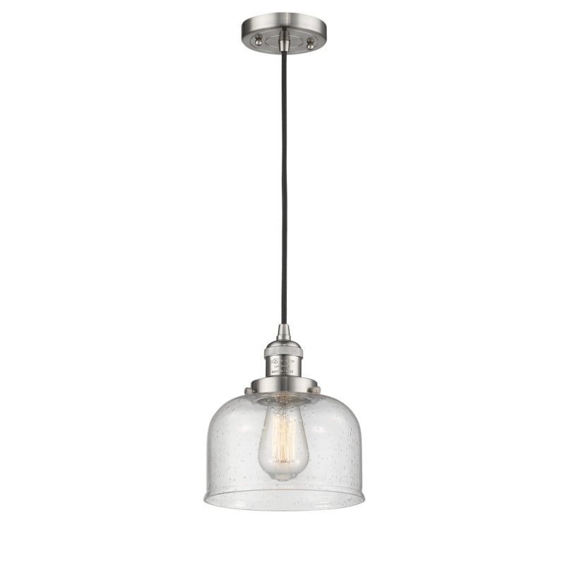 INNOVATIONS LIGHTING 201C-G74 FRANKLIN RESTORATION LARGE BELL 8 INCH ONE LIGHT MINI PENDANT