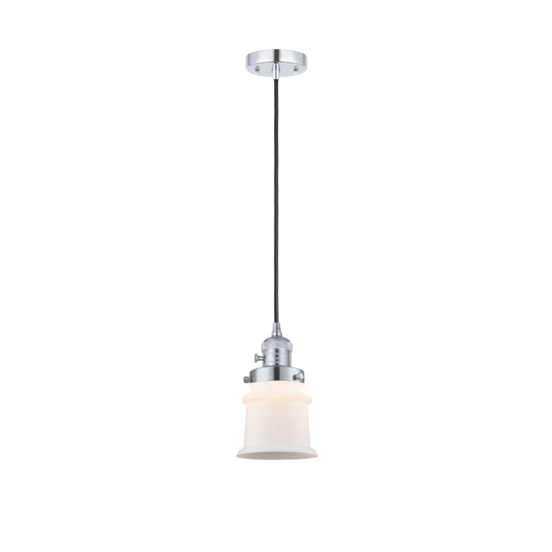 INNOVATIONS LIGHTING 201CSW-G181S CANTON FRANKLIN RESTORATION 6 INCH 1 LIGHT CEILING MOUNT MINI PENDANT