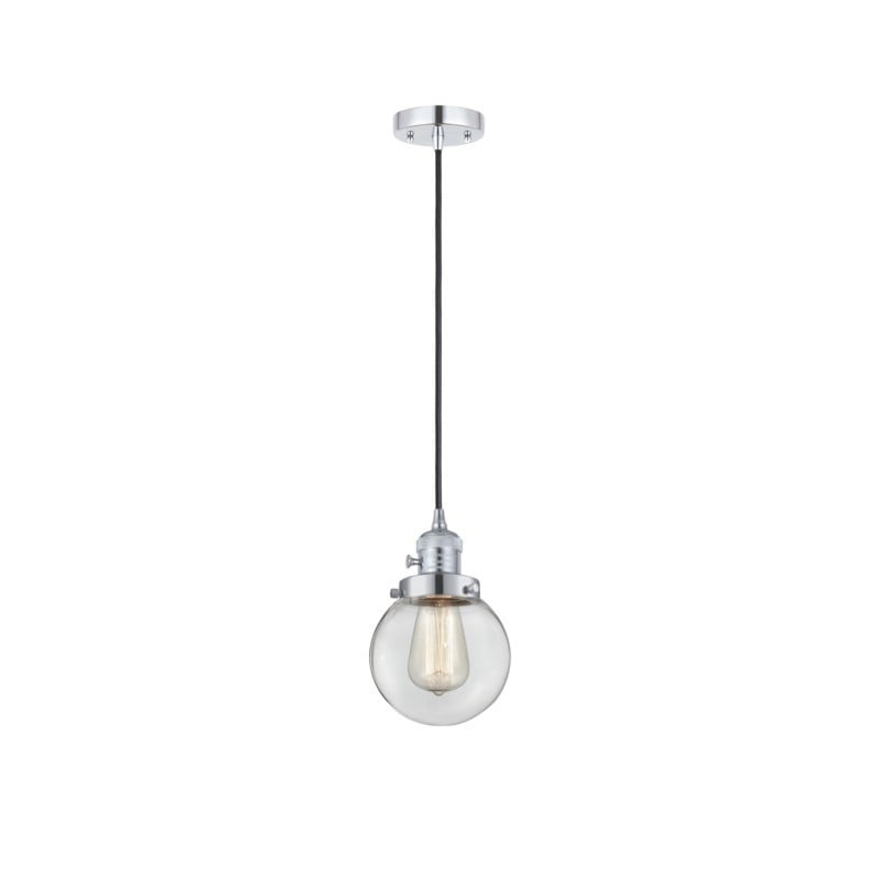 INNOVATIONS LIGHTING 201CSW-G202-6 BEACON FRANKLIN RESTORATION 6 INCH 1 LIGHT CEILING MOUNT MINI PENDANT