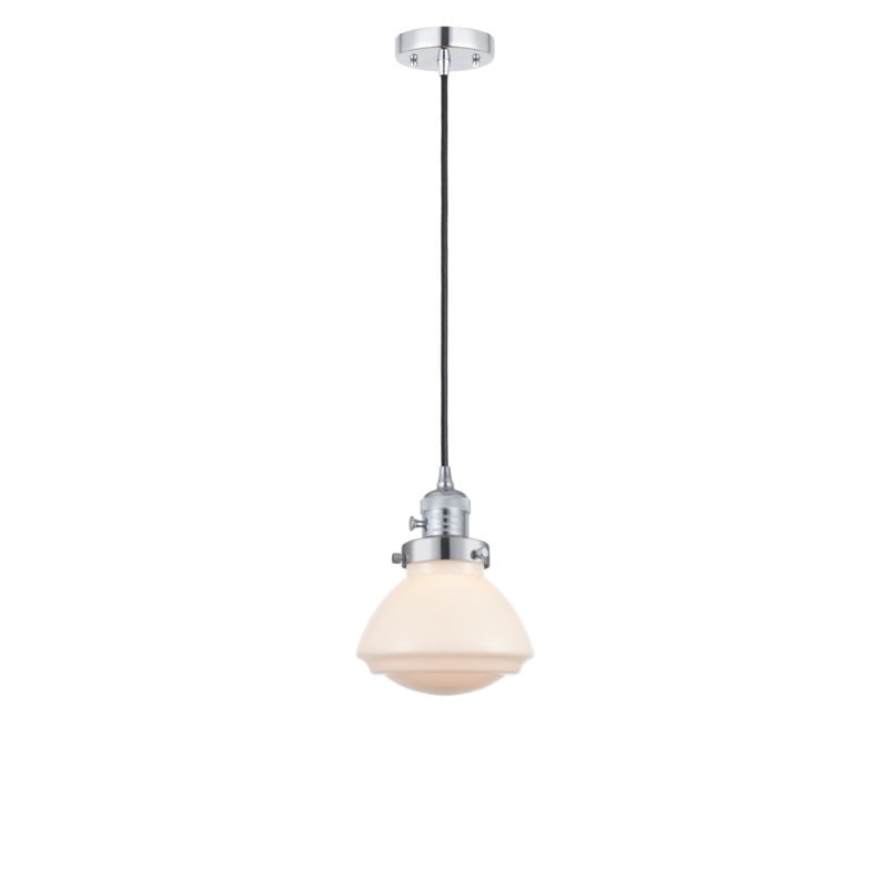 INNOVATIONS LIGHTING 201CSW-G321 OLEAN FRANKLIN RESTORATION 6 3/4 INCH 1 LIGHT CEILING MOUNT MINI PENDANT