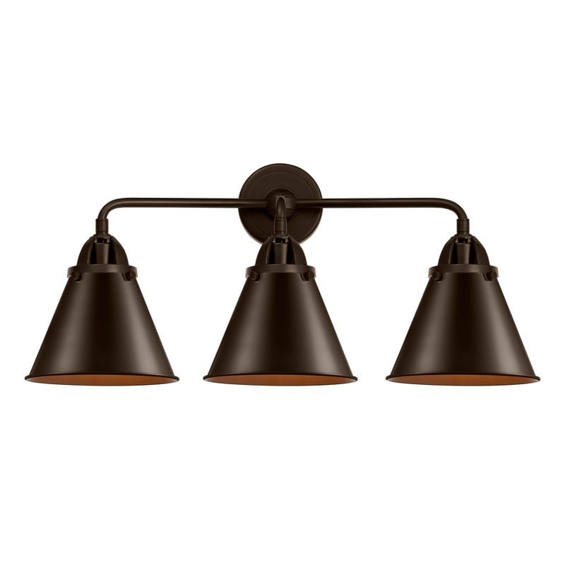 INNOVATIONS LIGHTING 288-3W-M13 APPALACHIAN NOUVEAU 2 26 INCH 3 LIGHT WALL MOUNT BATH VANITY LIGHT