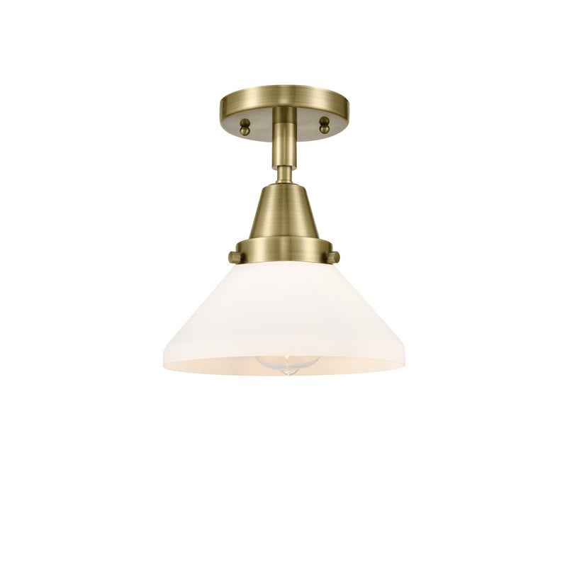 INNOVATIONS LIGHTING 447-1C-G4471 CADEN FRANKLIN RESTORATION 8 INCH 1 LIGHT CEILING MOUNT FLUSH MOUNT LIGHT