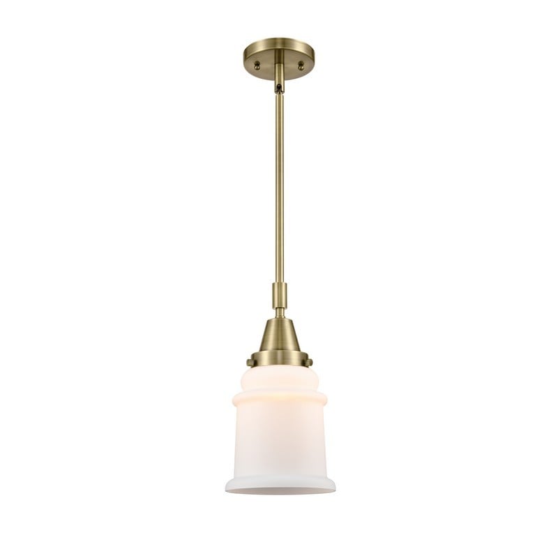 INNOVATIONS LIGHTING 447-1S-G181 CANTON FRANKLIN RESTORATION 6 1/2 INCH 1 LIGHT CEILING MOUNT MINI PENDANT