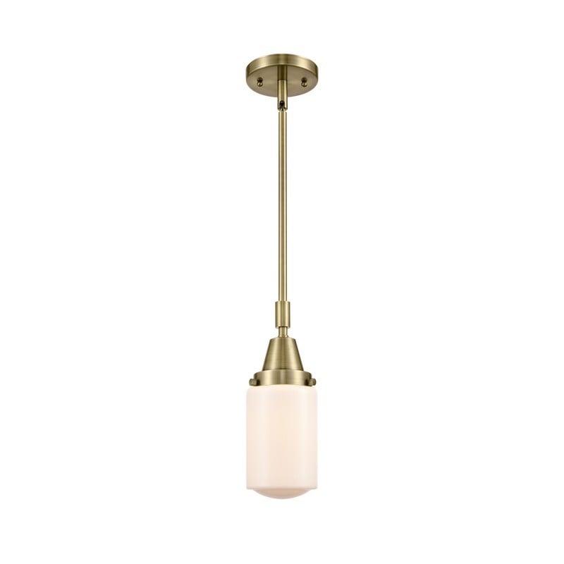 INNOVATIONS LIGHTING 447-1S-G311 DOVER FRANKLIN RESTORATION 4 1/2 INCH 1 LIGHT CEILING MOUNT MINI PENDANT